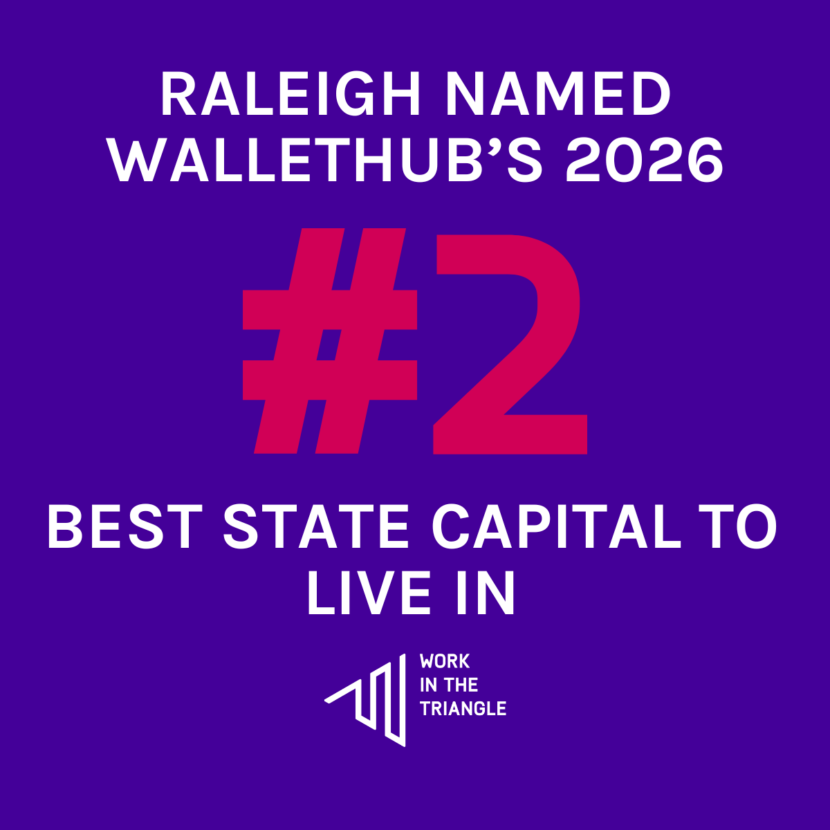 Raleigh Named 2026’s No. 2 Best State Capital to Live In